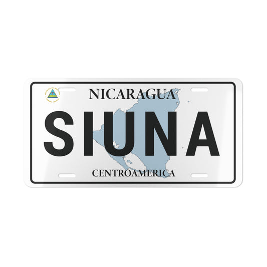 Nicaragua Licence Plate